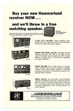 QST Ham Radio Mag. Ad HAMMARLUND HXL-ONE, HQ-200, HQ-180A and HQ-215 (12/69)