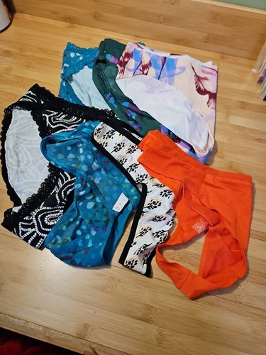 NWT 7 PAIR Women's Auden Underwear 2 Thong, 4 , 1 Cheeky Panties All Size XL Lot - Picture 7 of 9