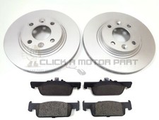 SMART FORFOUR 2015-2020 FRONT 2 NEW BRAKE DISCS AND BRAKE PADS SET