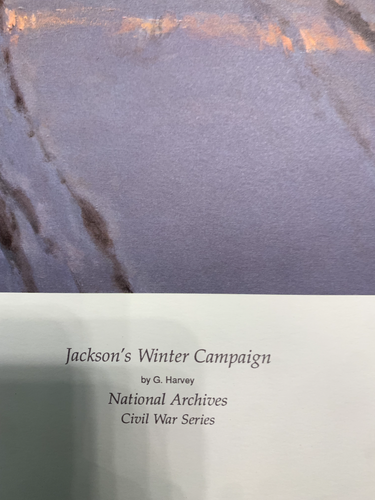 G. Harvey Jackson's Winter Campaign Artist's Proof 1292/2500 - Picture 4 of 5