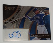 2022 Select Moon Shots Holo Willson Contreras Autograph #MSS-WC #'d 17/35