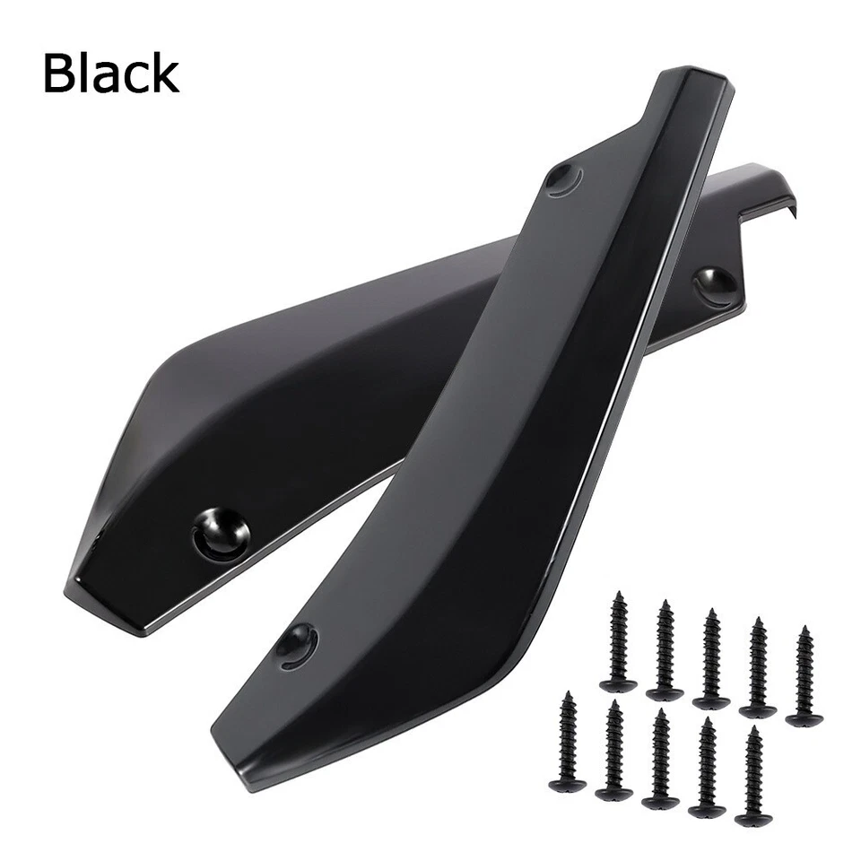 Rear Bumper Lip Side Splitter Diffuser Spoiler Body Kit For Honda Fit 2006-2020 Foto 3 de 4