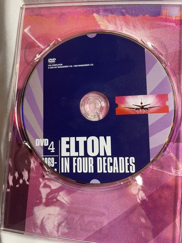 ๐ Elton John - Dream Ticket LOW PRICE (DVD, 2005, 4-Disc Set) FREE POPCORN - Picture 8 of 10