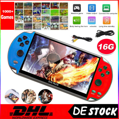 X12 Plus Retro Handheld Spielkonsole Game Player 16GB 2700 Spiele Spielkonsole