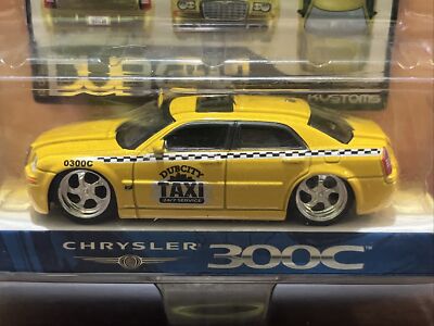 ミニカー DUB CITY KUSTOMS CHRYSLER300c JADA TOYS DUB CITY KUSTOMS DIECAST CHRYSLER 300C HEMI TAXI