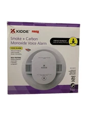 Kidde Smoke Carbon Monoxide Voice Alarm Detector Hardwired 900-CUAR-V