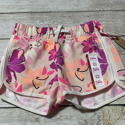 Justice Girls Pink Floral Outfit Size M (10). NWT! Tank Top And Comfy Shorts. - Picture 8 of 10