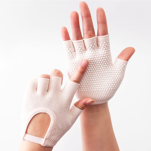 Women Men Half Finger Work Out Gym Gloves Sport Weight Lifting Exercise Fitness/ - Picture 13 of 40