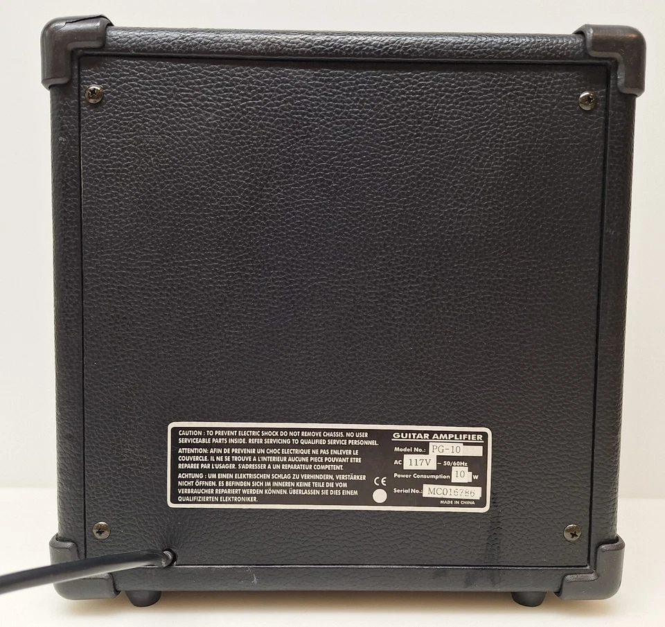 Amplificador de Bajo Guitarra Jay Turser Amplificación PG-10 Amplificador Negro Práctica Viaje Foto 4 de 4