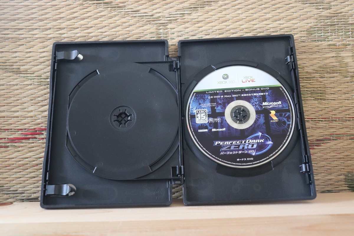 Perfect Dark Zero Limited Edition Complete Set XBOX 360