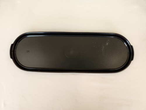 New and Used Tupperware Modular Mates Oval Rounds Black Seal Set of 5 - Picture 4 of 6
