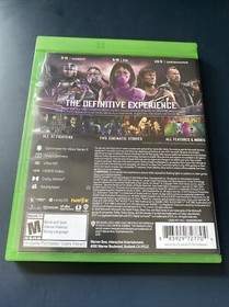 USED MORTAL KOMBAT 11 ULTIMATE XBOX SERIES X XBOX ONE FREE SHIPPING USA SELLER!