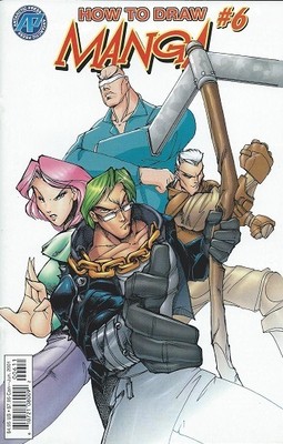 HOW TO DRAW MANGA / ANIME #6 ~ 1st Series  Manga Techniques SC Book NEW  OOP