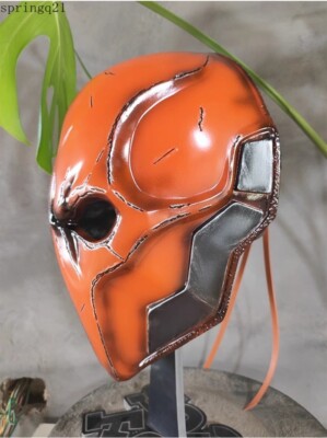 Deathstroke Mask Helmet Halloween Party Prop Mask Cosplay Helmet Mask Pre sale