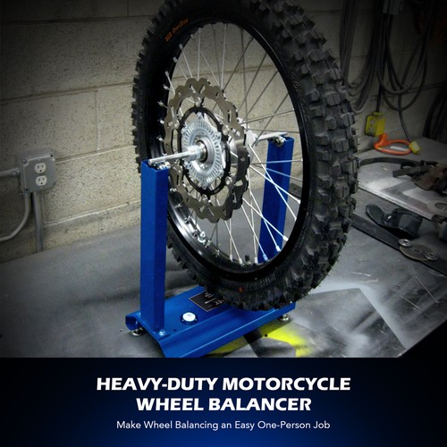 Motorcycle Wheel Balancer Motorbike Balancing Stand Tire Tyre Bike