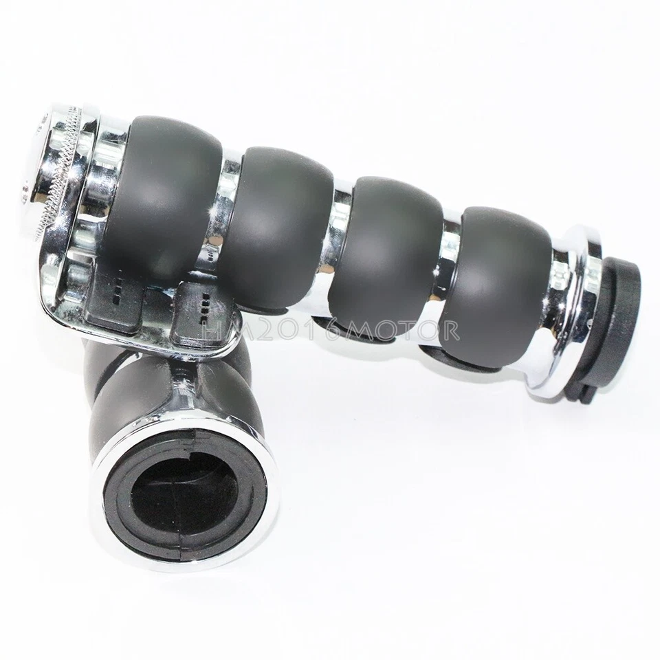 Punhos de guidão de 1" para Yamaha Road Star Warrior Midnight XV 1600 1700 - Imagem 3 de 4