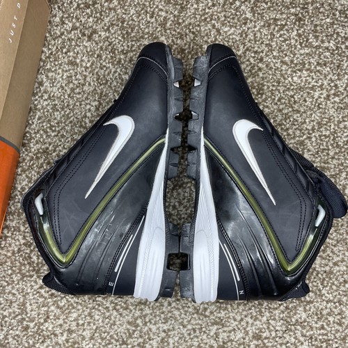 Nike MCS Flash Football Cleats Men’s Size 8 Black NOS New 2003 Y2K With Box VTG - Picture 7 of 12