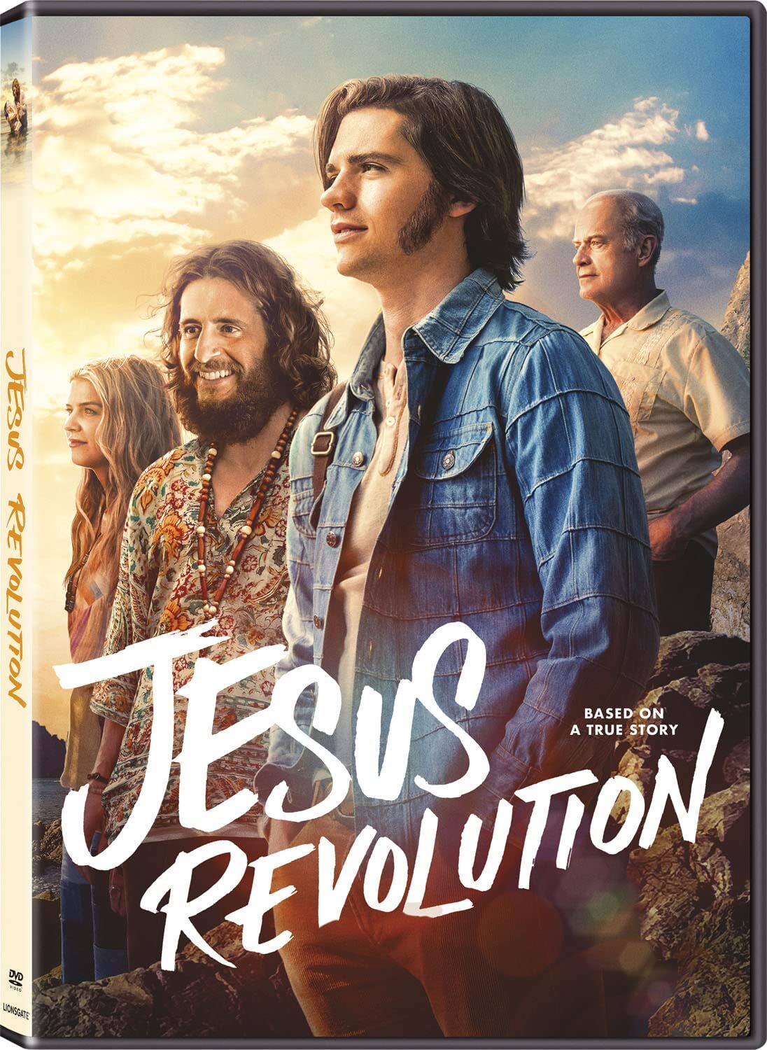 Jesus Revolution (DVD) Kelsey Grammer Jonathan Roumie