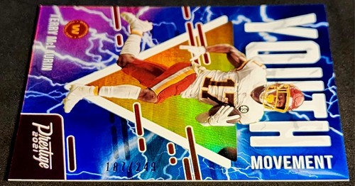 2021 Terry McLaurin Panini Prestige Youth Movement /249 BLUE #YM-11 Commanders - Bild 5 von 7
