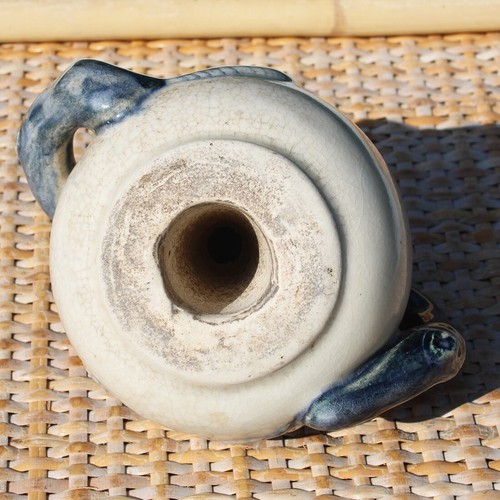 Ancienne Verseuse à alcool / Cadogan en forme de pêche en porcelaine de Chine - Picture 10 of 10