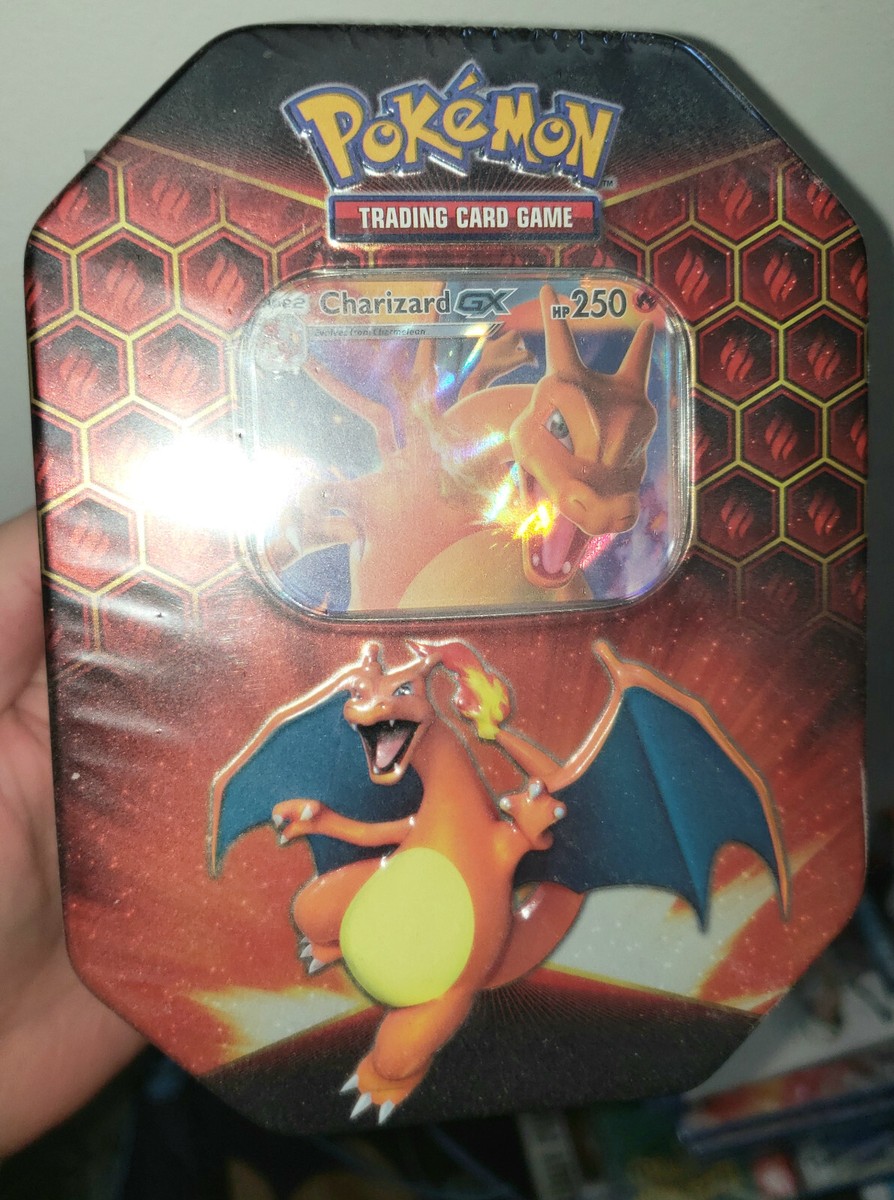 Pokémon TCG Hidden Fates-Charizard GX Tin Sealed | eBay
