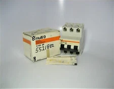 Merlin Gerin 20431 Multi 9 System C100 3-Pole 415VAC 20Amp Circuit Breaker NEW