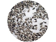 Swarovski Art 4228 Xilion Navette Stone 5x2.5mm Crystal Metallic Light Gold 36pc
