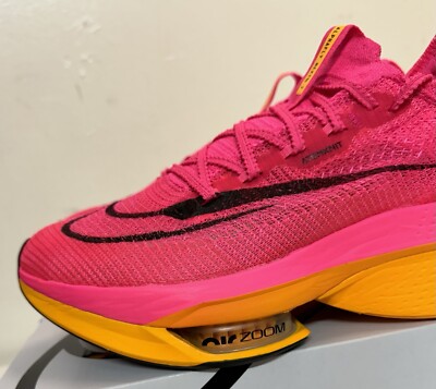 Nike Air Zoom AlphaFly Next% 2 Mens Sz 9 Hyper Pink Laser