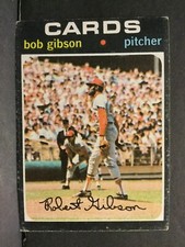 1971 Topps Baseball #450 Bob Gibson St Louis Cardinals Card Sku96K