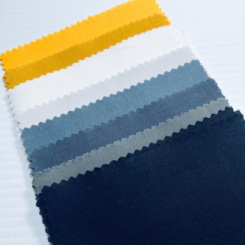 Boundless Fabrics 5” Charm Square Pack Eclipse Craftsy Solids Black White Yellow - Picture 3 of 7