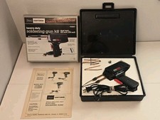 Sears Craftsman Dual Heat Heavy Duty Soldering Gun Kit w/ BOX 150 / 230 Watt VTG