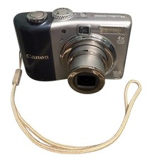 Canon PowerShot A1000 IS 10.0mp 4X Optical Zoom Digital Camera, Grey, Tested A