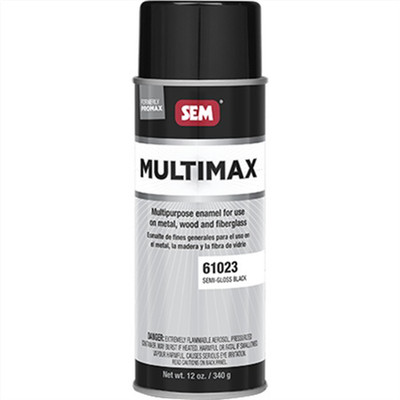 SEM Paints MultiMax Semi-Gloss Black