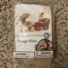 Lowe's Sleigh Ride Kids Workshop Build  Grow DIY kit w/ patch December 2025