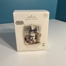 2007 Hallmark Keepsake Ornament A Jedi Legacy Revealed Star Wars New Hope Works
