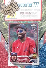 2023 Topps Chrome Logofractor~#79⭐MICHAEL HARRIS II⭐ {RC}《Photo VARIATION》BRAVES