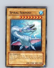 Yu-Gi-Oh TCG Spiral Serpent 5DS1-EN007 Unlimited Regular Common Card NM