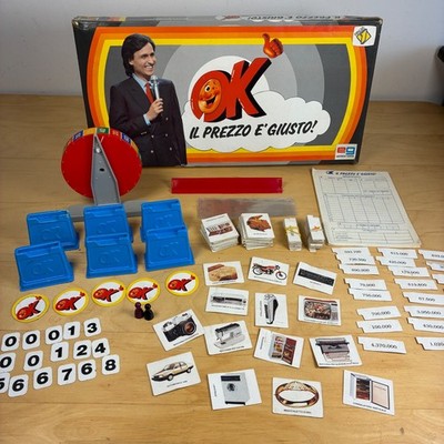 OK DER PREIS IST FAIR Vintage Brettspiel GIGI SABANI Italien 1 Selten EG 1983