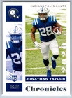 2020 Panini Chronicles Jonathan Taylor RC #42