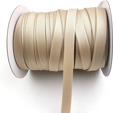 55Yards Double Fold Satin Bias Tape 1/2 "Inch Bias Binding Tape for Sewing,He...