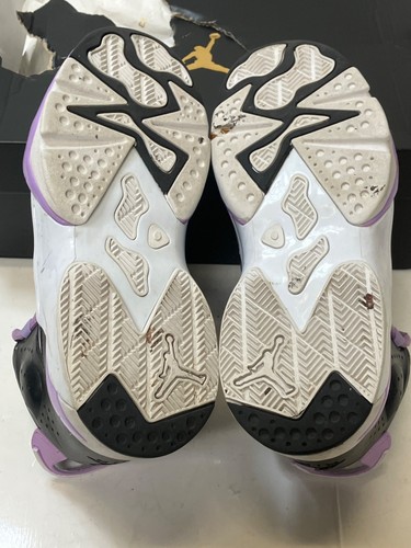 Sneakers Jordan Youth 6-17-23 (GS) Nero/Bianco/Lilla - Taglia - 6Y - Foto 8 di 9