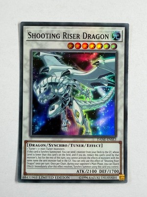 Shooting Riser Dragon DANE-ENSE3 Super Rare  Limited Edition YuGiOh Card NM