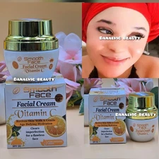 X1. Smooth Face Vit C Facial Cream (Spf 50) 7 Days 