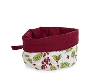 H&H Brotkorb Wildberry Aus Recyclingbaumwolle Und Polyester 16 Cm