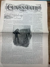 14 Jul 1906 The Classmate Newspaper Magazine John McFarland  Rare B8