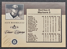 2004 Fleer Classic Clippings Alex Rodriguez /750 Seattle Mariners