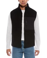 Vince Teddy Fleece Vest Men's