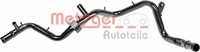 KÜHlmittelrohrleitung Metzger 4010012 FÜR Seat VW