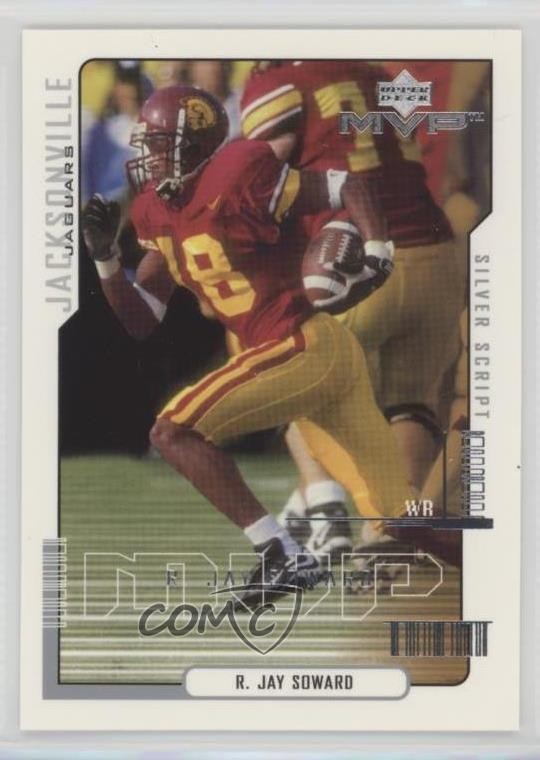 2000 Upper Deck MVP Silver Script R Jay Soward #212 Rookie RC 2u3