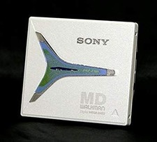 SONY MZ E90 W White MD Walkman MD Playback Only Machine/MD Player 
